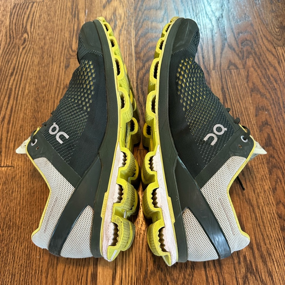 US 11-ON CLOUDSURFER 5 2018 “Jungle/Lime” Men’s Running shoes